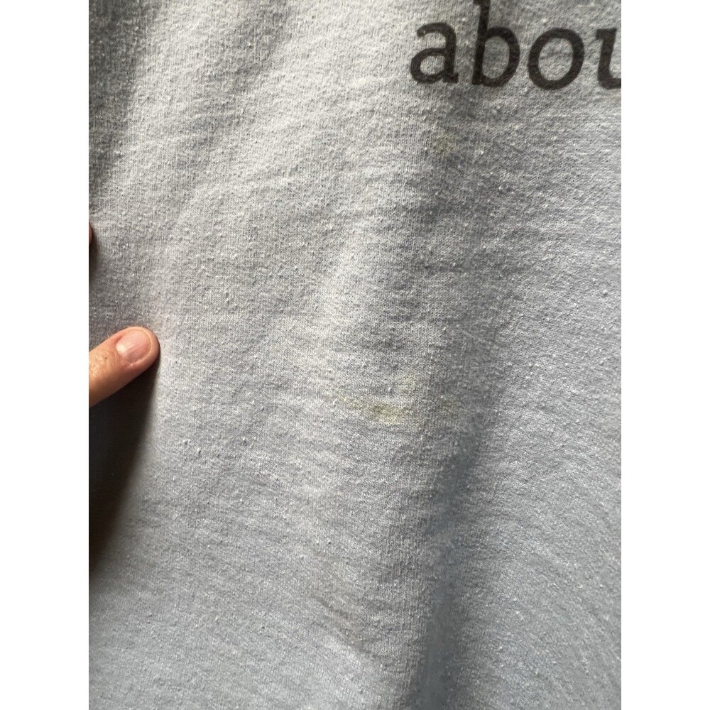 Light Blue Crewneck With Text Size L - Picture 3 of 5